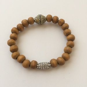Wood Bead Bracelet